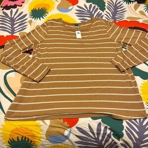New Striped Old Navy Long Sleeve T-Shirt